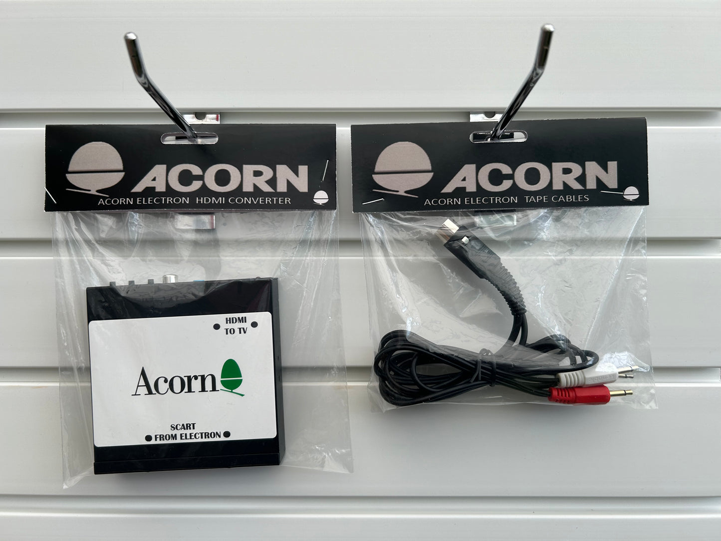 Acorn Electron Cassette Tape Recorder Lead Cables/Leads - 3.3ft/ 1m Retail