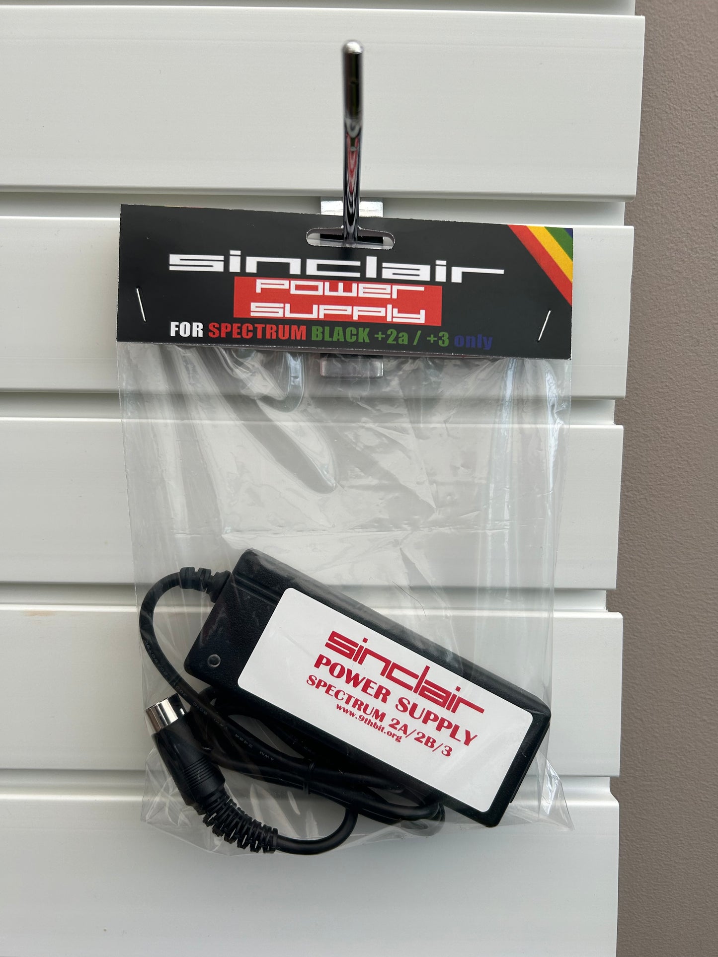 Sinclair ZX Spectrum Black +2 +2a / b +3 PSU Power supply Retail Packaging