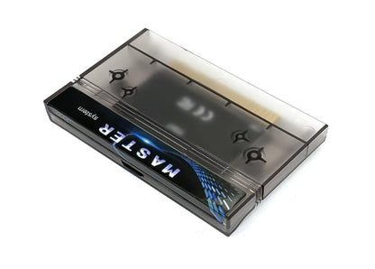 Cassette tape with 'Master' branding on a white background | 9thbit-Retro Deluxe