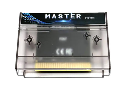 Electronic component labeled 'MASTER system' on a white background | 9thbit-Retro Deluxe