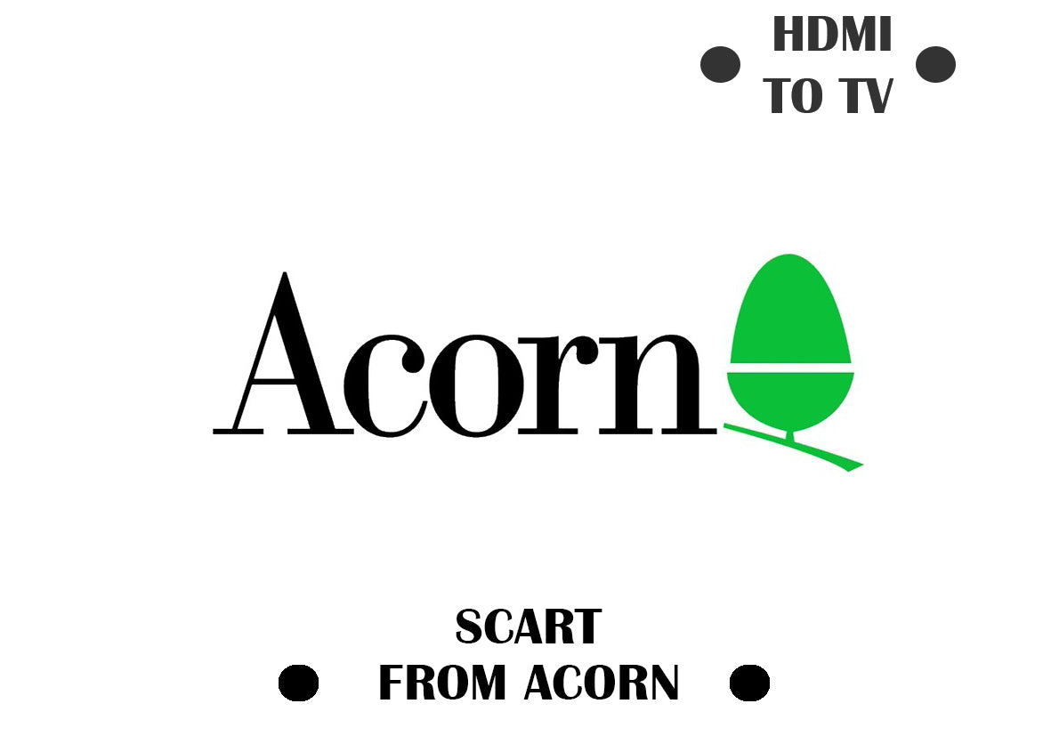 Acorn Electron RGB Hdmi Converter Cable Solution Free HDMI Cable Retail Pack