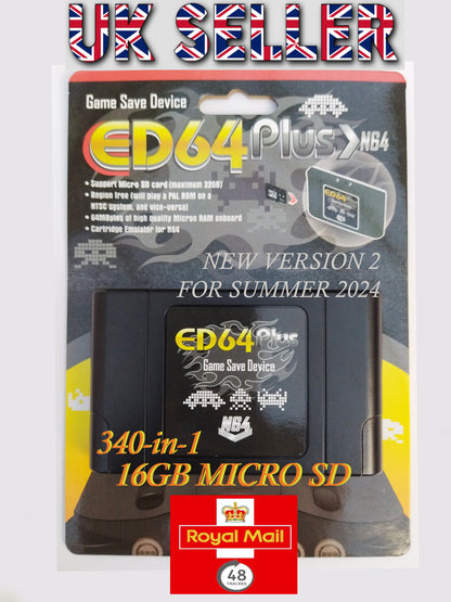 ED64 Plus N64 game cartridge.| 9thbit-Retro Deluxe